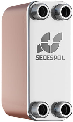 Теплообменник Secespol для гвс и отопления Secespol LA14SP-10-3/4" арт. 0201-0184