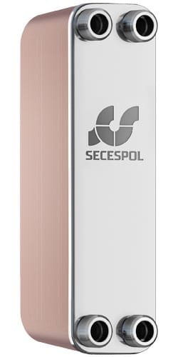 Теплообменник Secespol для гвс и отопления Secespol LA22-50-2-3/4" арт. 0202-0041