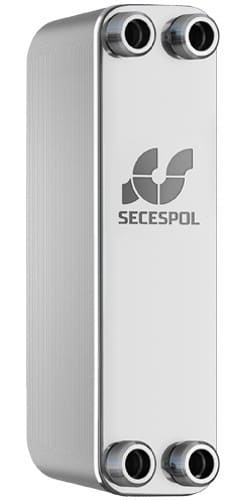 Теплообменник Secespol для гвс и отопления Secespol LA22LN-30-2-3/4" арт. 0420-0315