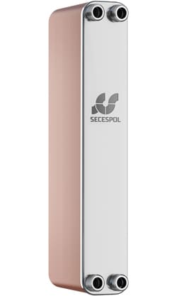 Теплообменник Secespol для гвс и отопления Secespol LA34-10-2-3/4" арт. 0210-0037