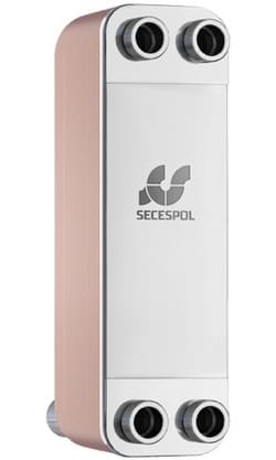 Теплообменник Secespol для гвс и отопления Secespol LM110-200-2S-2" арт. 0209-0058
